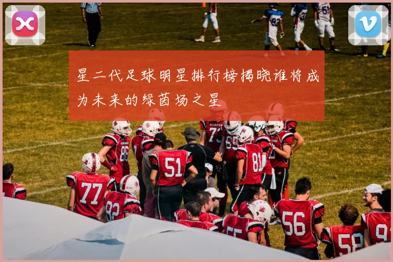 星二代足球明星排行榜揭晓谁将成为未来的绿茵场之星